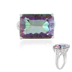 Anillo en plata con Cuarzo místico