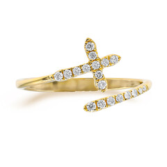 Anillo en oro con Diamante I1 (H)  (CIRARI)