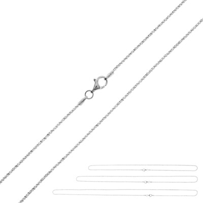 Cadena en plata