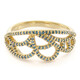 Anillo en plata con Diamante fantasía