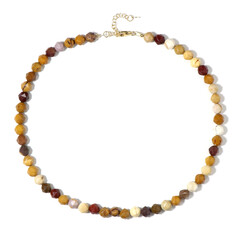 Collar en plata con Mokaita