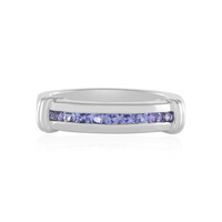 Anillo en plata con Tanzanita