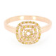 Anillo en plata con Diamante fantasía
