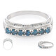 Anillo en plata con Diamante fantasía