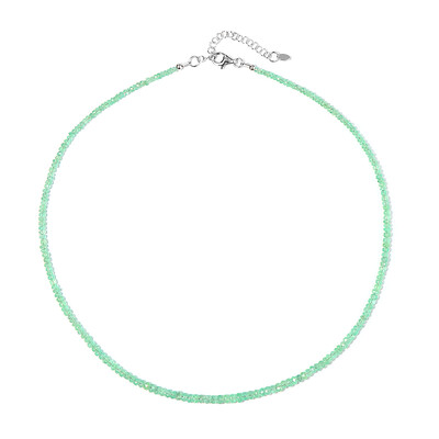 Collar en plata con Esmeralda de Colombia