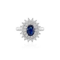Anillo en plata con Cianita