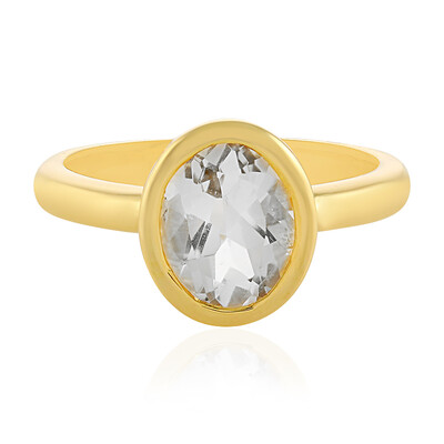 Anillo en plata con Cuarzo blanco