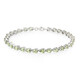 Brazalete en plata con Zafiro de Mozambique