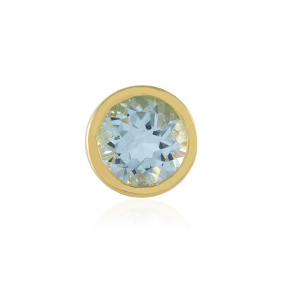 Colgante en plata con Topacio azul cielo (MONOSONO COLLECTION)