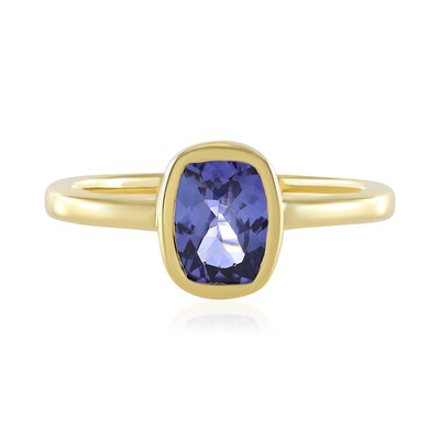 Anillo en plata con Tanzanita (Adela Silber)
