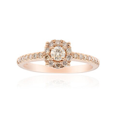 Anillo en oro con Diamante rosa de Francia de Argyle SI1