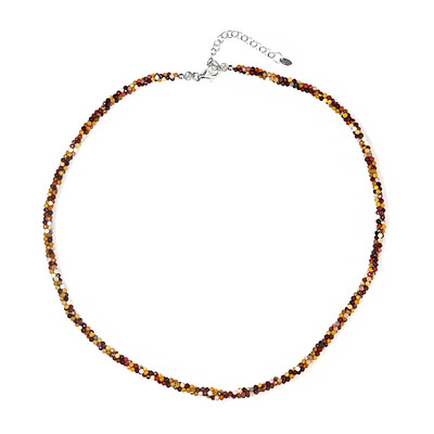 Collar en plata con Mokaita