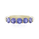Anillo en oro con Tanzanita AAA (de Melo)