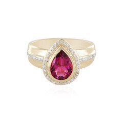 Anillo en oro con Rubelita (de Melo)