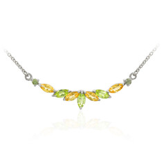 Collar en plata con Citrino