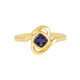 Anillo en plata con Iolita