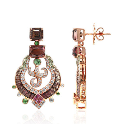 Pendientes en oro con Turmalina (Estée Collection)