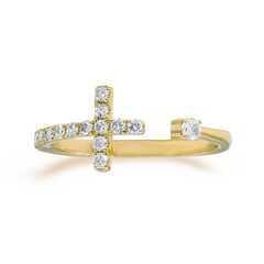 Anillo en oro con Diamante I1 (H)  (CIRARI)