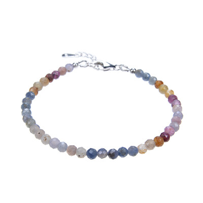 Brazalete en plata con Rubí de Tanzania