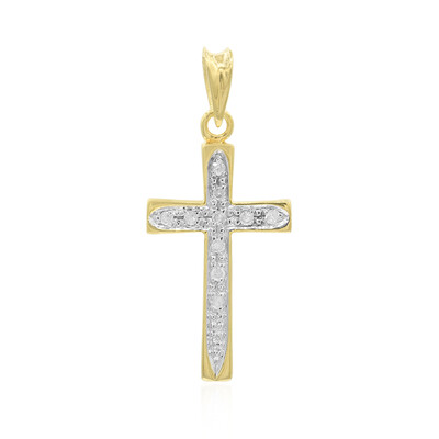 Colgante en plata con Diamante PK1 (I)