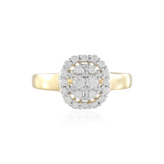 Anillo en oro con Diamante SI2 (H) (de Melo)