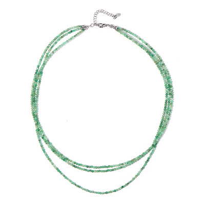 Collar en plata con Esmeralda de Socoto