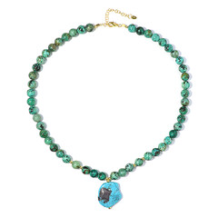 Collar en plata con Turquesa de Morenci
