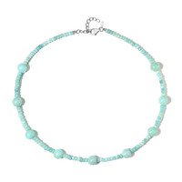 Collar en plata con Amazonita