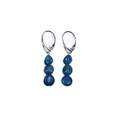 Pendientes en plata con Apatita