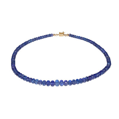 Collar en oro con Tanzanita AAA (AMAYANI)