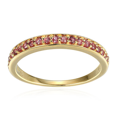 Anillo en plata con Rodolita