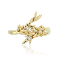 Anillo en oro con Diamante limpio a lupa F (LUCENT DIAMONDS)