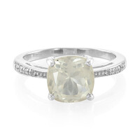 Anillo en plata con Ortoclasa