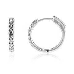 Pendientes en oro con Diamante I1 (H)  (CIRARI)