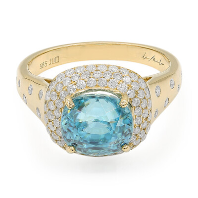 Anillo en oro con Zircón de Ratanak Kirí (de Melo)