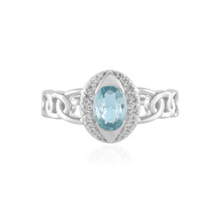 Anillo en plata con Zircón de Ratanak Kirí