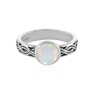Anillo en plata con Ópalo de Welo