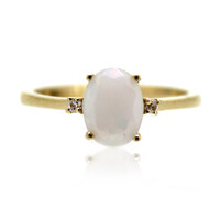 Anillo en plata con Ópalo de Welo
