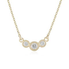 Collar en oro con Diamante IF (G)  (de Melo)