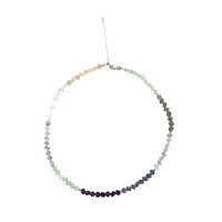 Collar en plata con Fluorita