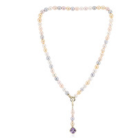 Collar en plata con Amatista Rosa de Francia (TPC)