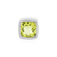 Colgante en plata con Quarzo limón