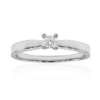 Anillo en platino con Diamante SI2 (G)