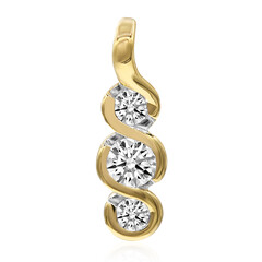 Colgante en oro con Diamante IF (D)