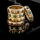 Anillo en oro con Diamante verde I2 (de Melo)