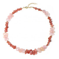 Collar en plata con Rodocrosita
