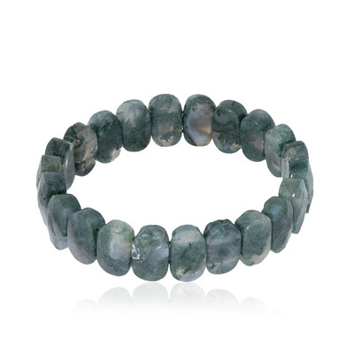 Brazalete con Ágata de musgo