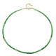 Collar en plata con Tsavorita de Tanzania