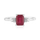 Anillo en plata con Rubí de Bemainty