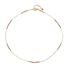 Collar en plata con Diamante plateado